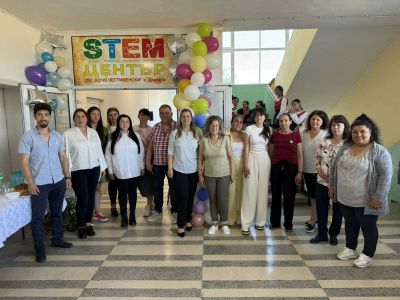 Официално откриване на STEM център в ОУ "Кочо Честеменски" с. Динката 1