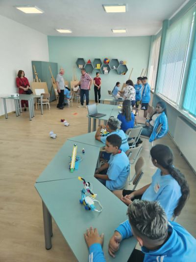 Официално откриване на STEM център в ОУ "Кочо Честеменски" с. Динката 5