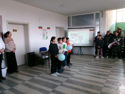 Тържествено отбелязване на 3-ти март в нашето училище 7