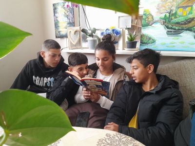 "Походът на книгите" - ОУ Кочо Честеменски - Динката